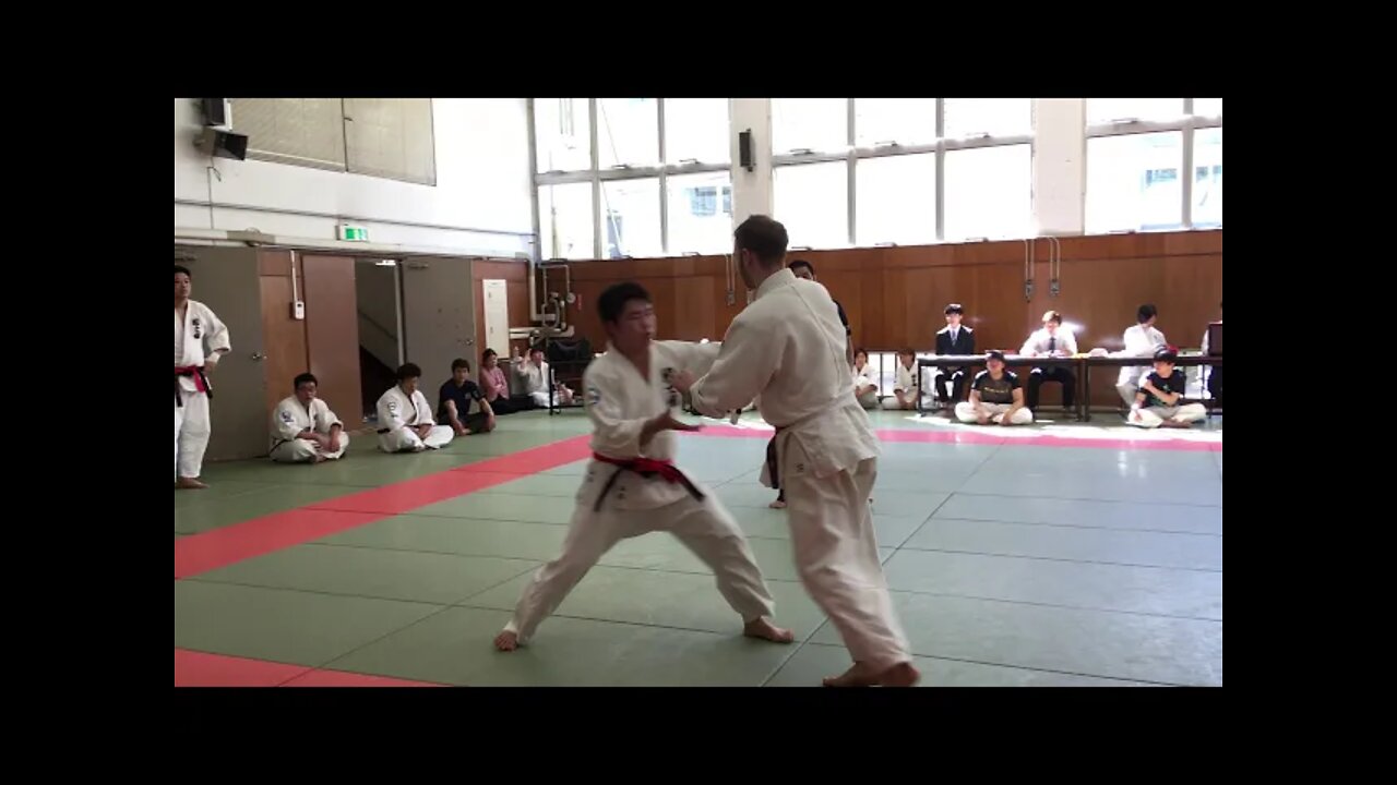2019/6/16 第51回東日本学生合気道競技大会 短刀乱取り競技 団体戦 男子 国士舘大学 VS 天理大学