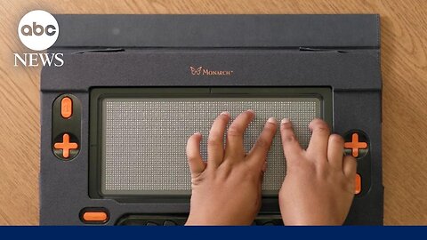 New tablet for the blind