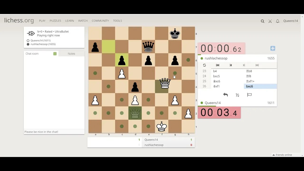 15 SECOND ILLUSIVE CHESS GAME