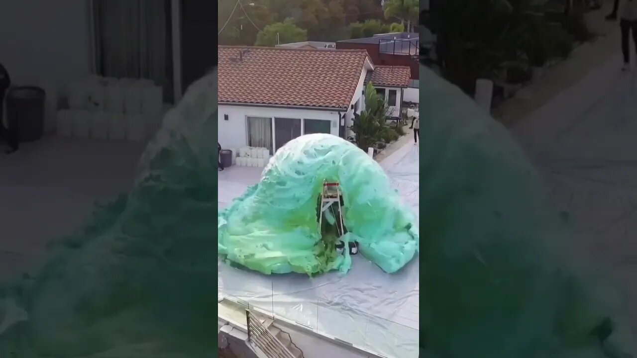 The worlds Largest Elephant Toothpaste Experiment #shorts