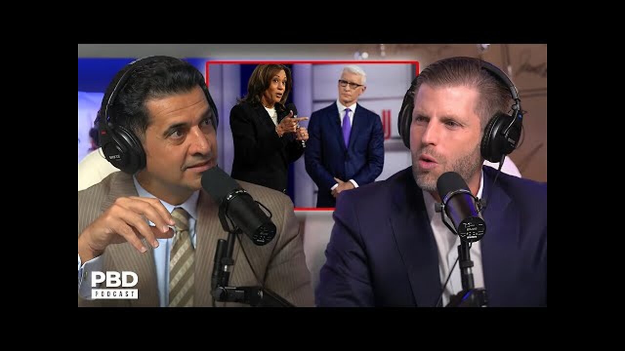 "Main Stream Media Is DEAD!" - Eric Trump RIPS Kamala’s CNN Town Hall Disaster With Anderson Cooper