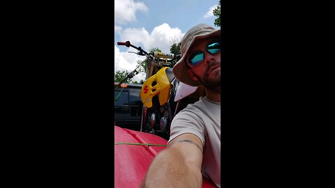 Riding the old RM250