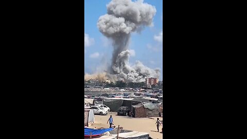 isreal defending itself by dropping 500 tons bomb on a tent