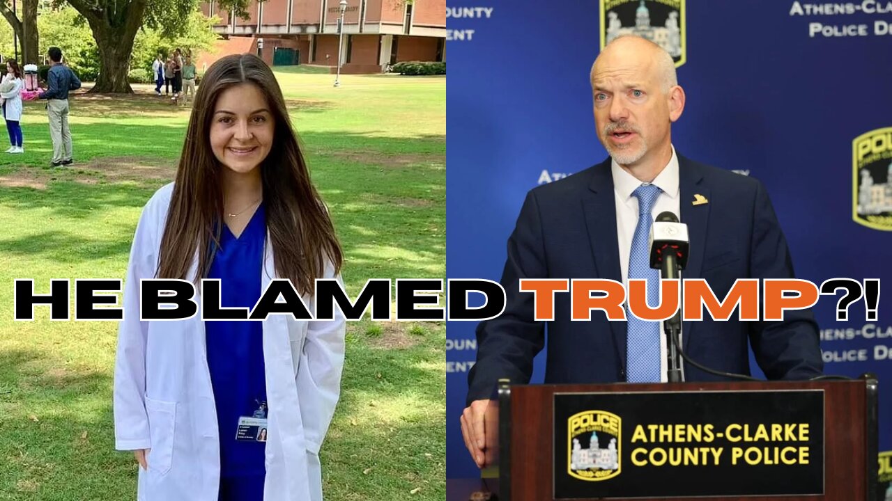 Athens Georgia Mayor BLAMES TRUMP for Illegal alien murdering nursing student!!