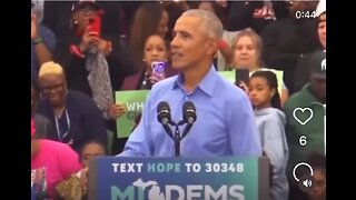 Stadium interrupts Obama and chants F*ck Joe Biden