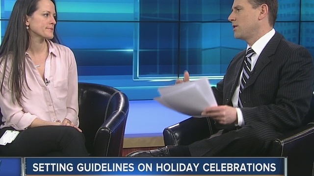 Setting guidelines for children during the holidays