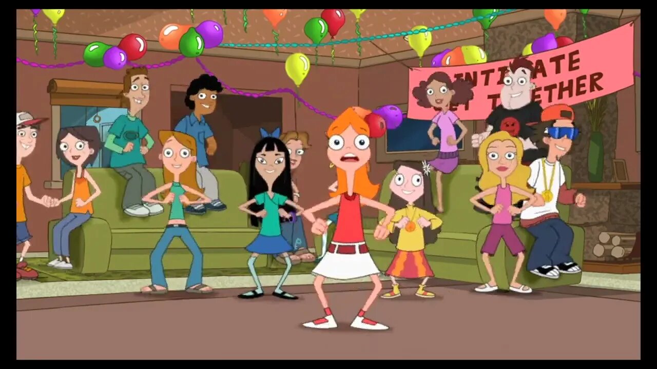 It's not a party, it's an intimate get together! | Phineas and Ferb