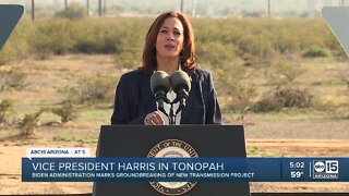 Vice President Kamala Harris visits Tonopah