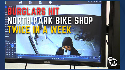 San Diego Police investigate break-ins at North Park bike shop