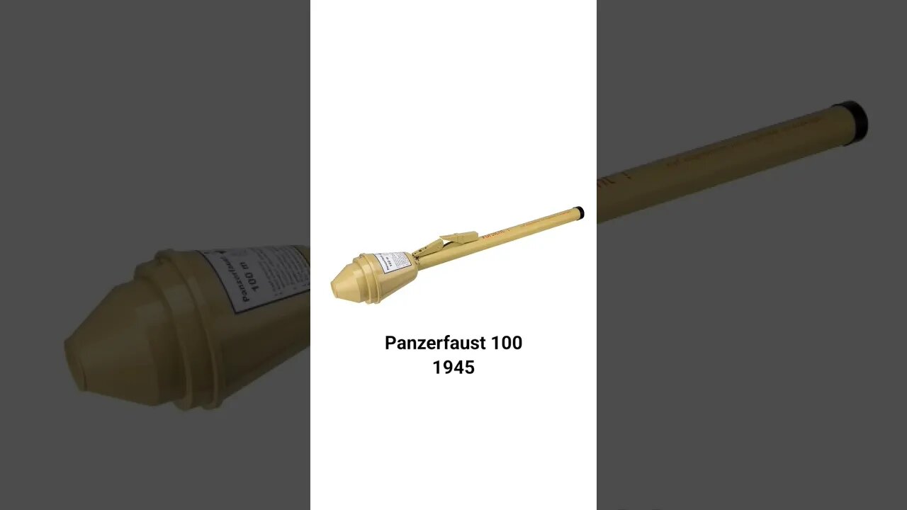 evolution of German anti-tank rocket #military #shorts #antitank