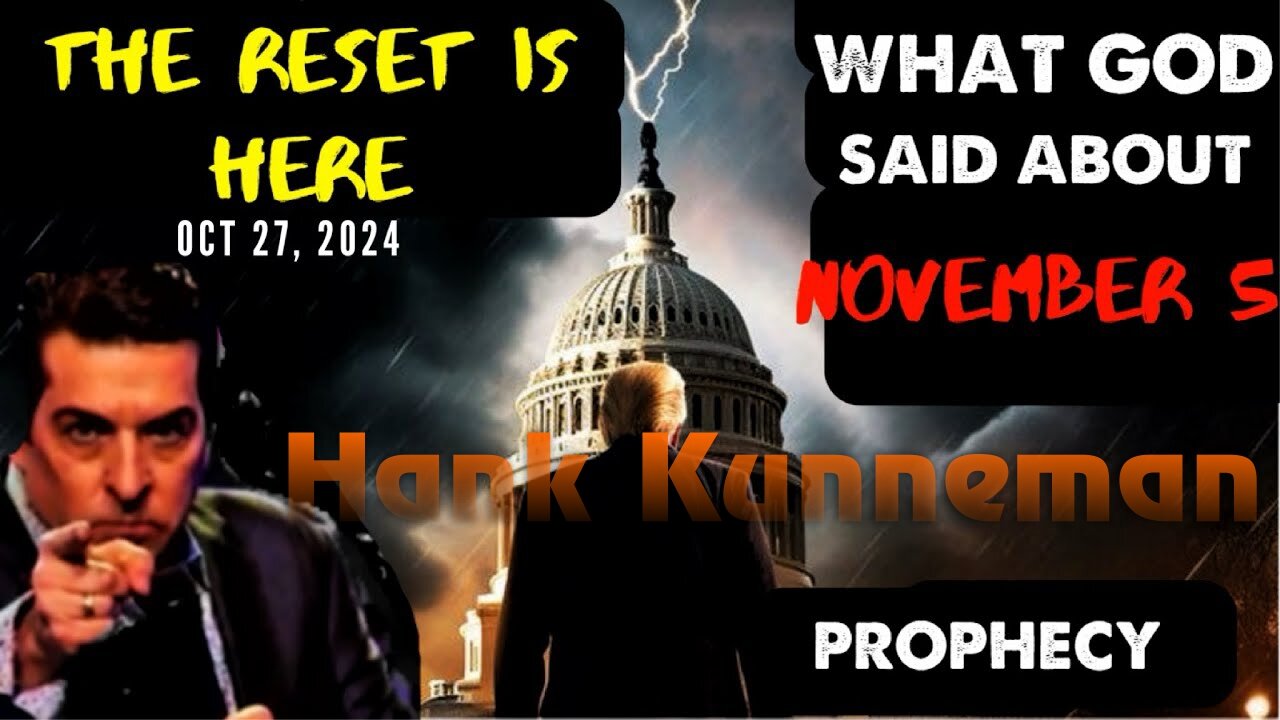 PROPHETIC WORD🚨[WHAT GOD SAID ABOUT NOVEMBER 5] THE RESET IS HERE Prophecy 10/27/24