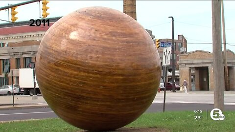 Artist claims massive public sculpture, time capsule removed without notice