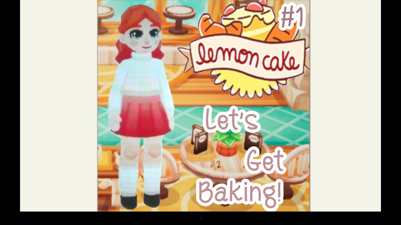 Let's Get Baking! Lemon Cake #1