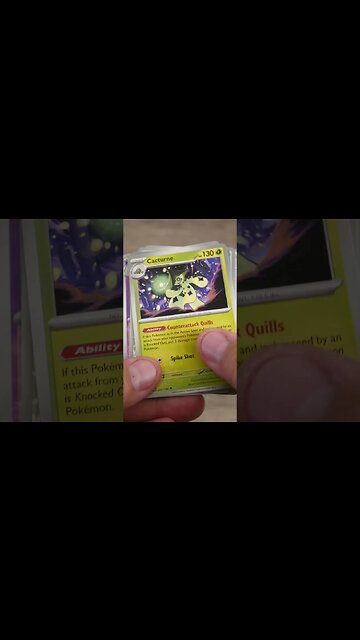 #SHORTS Unboxing a Random Pack of Pokemon Cards 323