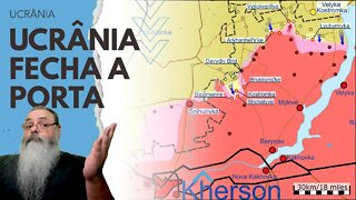 Principal eixo da CONTRA-OFENSIVA UCRANIANA fecha estrada que ABASTECE RUSSOS na região de KHERSON