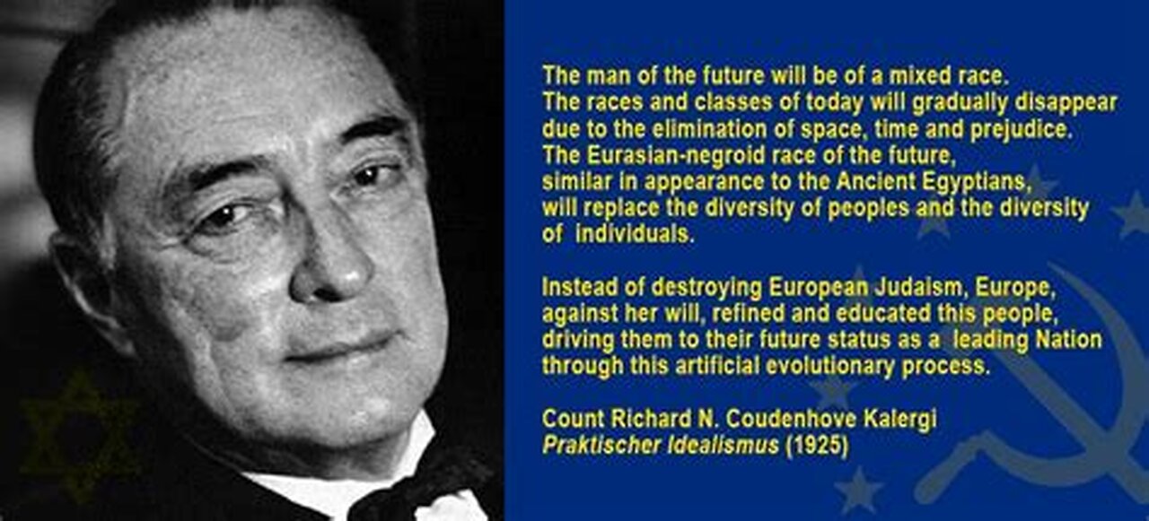 Kalergi plan - The Genocide of the White Race