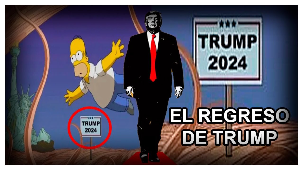 I CARTONI ANIMATI DEI SIMPSON PREVEDONO L'ELEZIONE DI DONALD TRUMP ALLE PRESIDENZIALI DEL 2024 E IL SUO SECONDO MANDATO DA PRESIDENTE AMERICANO E CHE SARà POI ASSASSINATO COME DA PREVISIONI NEI CARTONI