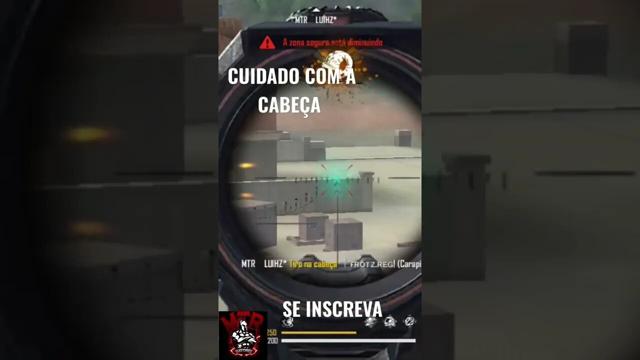 CUIDADO COM A CABEÇA, NÃO QUERO QUE VOCÊ FIQUE SEM ELA.