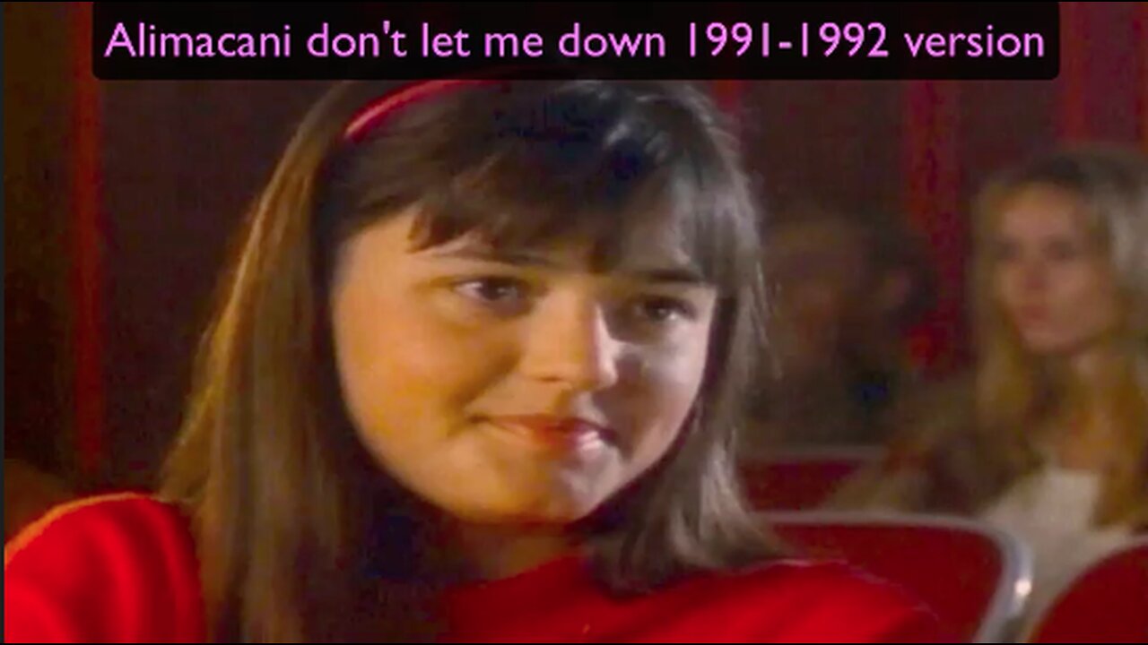 Alimacani don't let me down 1991-1992 version