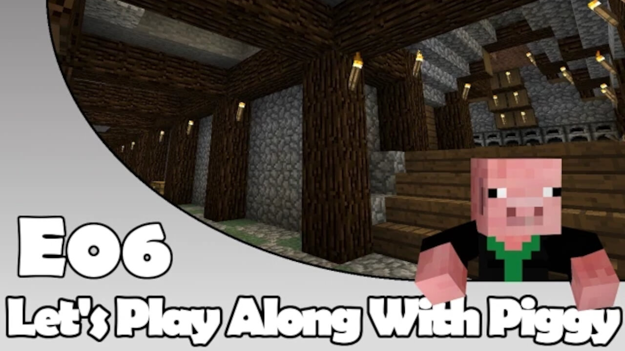 Minecraft - A Nether Episode - Let's Play Along With Piggy Episode 6