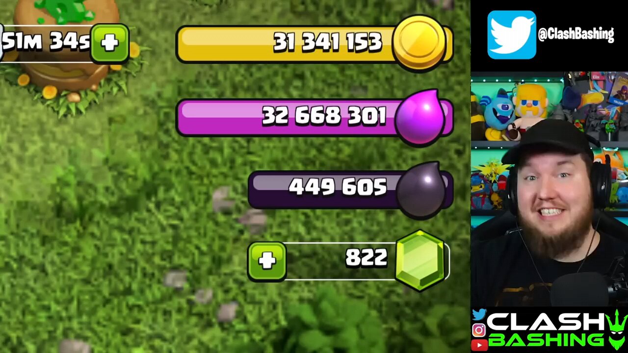 spending over 280 million loot in coc