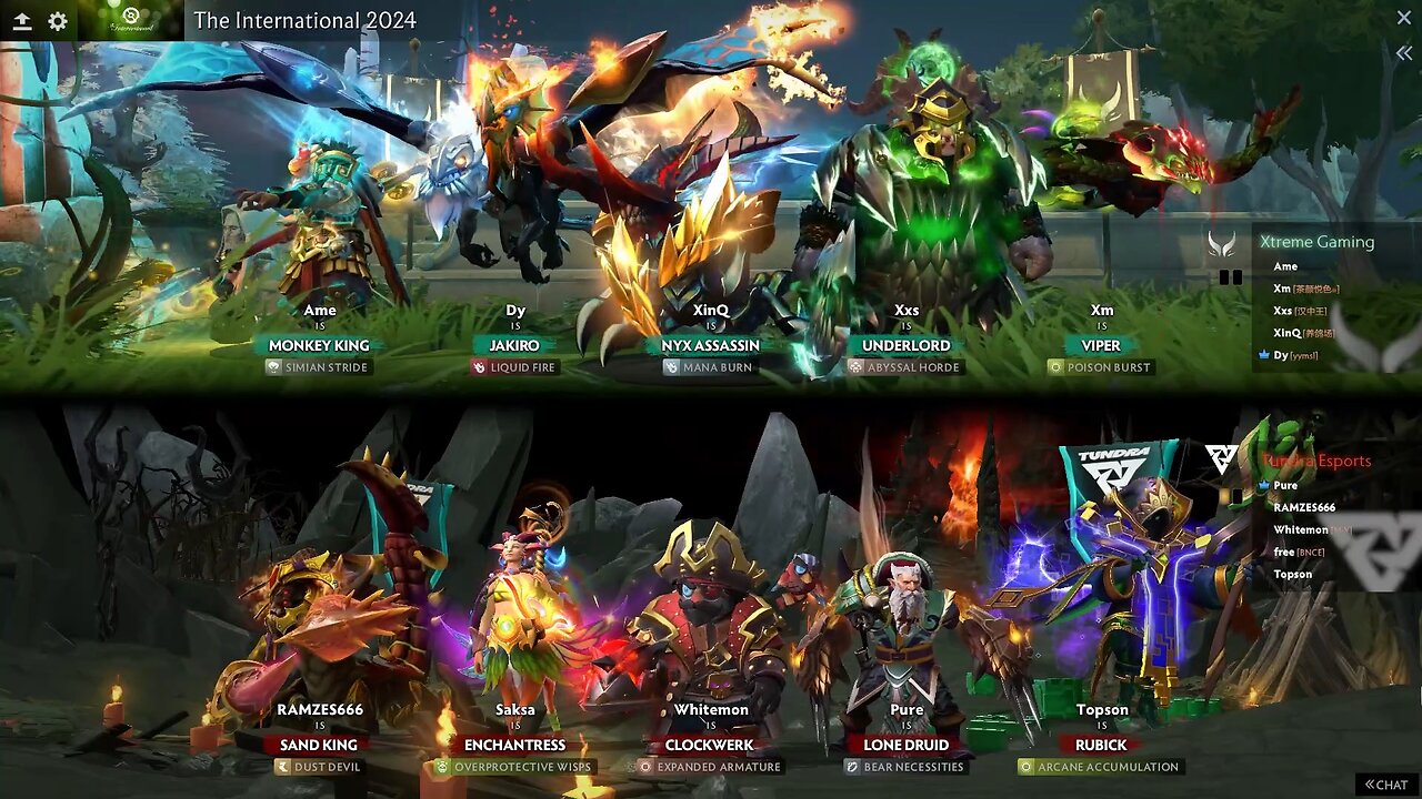 DOTA 2 - THE INTERNATIONAL 2024 - TUNDRA ESPORTS VS XTREME GAMING - LOWER BRACKET GAME 2