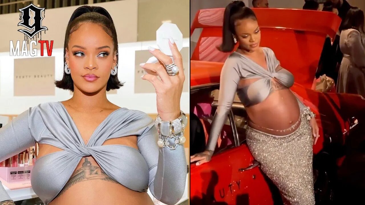 Rihanna Shows Off Her Baby Bump At Ulta Beauty Event! 👶🏽