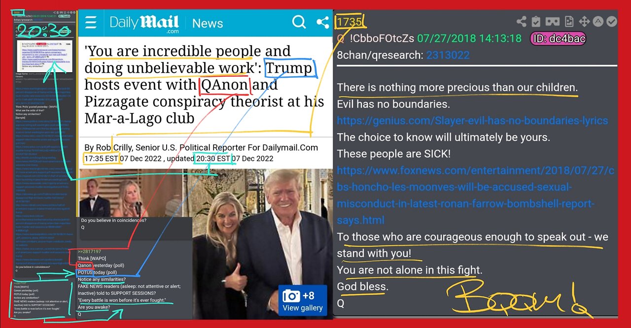 🦅🇺🇲Whoohooo🇺🇲🦅 Q Going Mainstream: Those who are courageous enough to speak out, we stand with you!