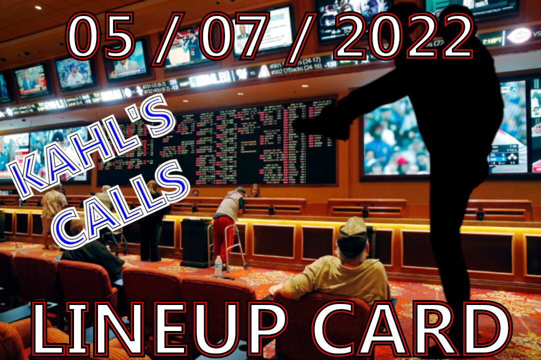 May 7 MLB DraftKings Lineup Card