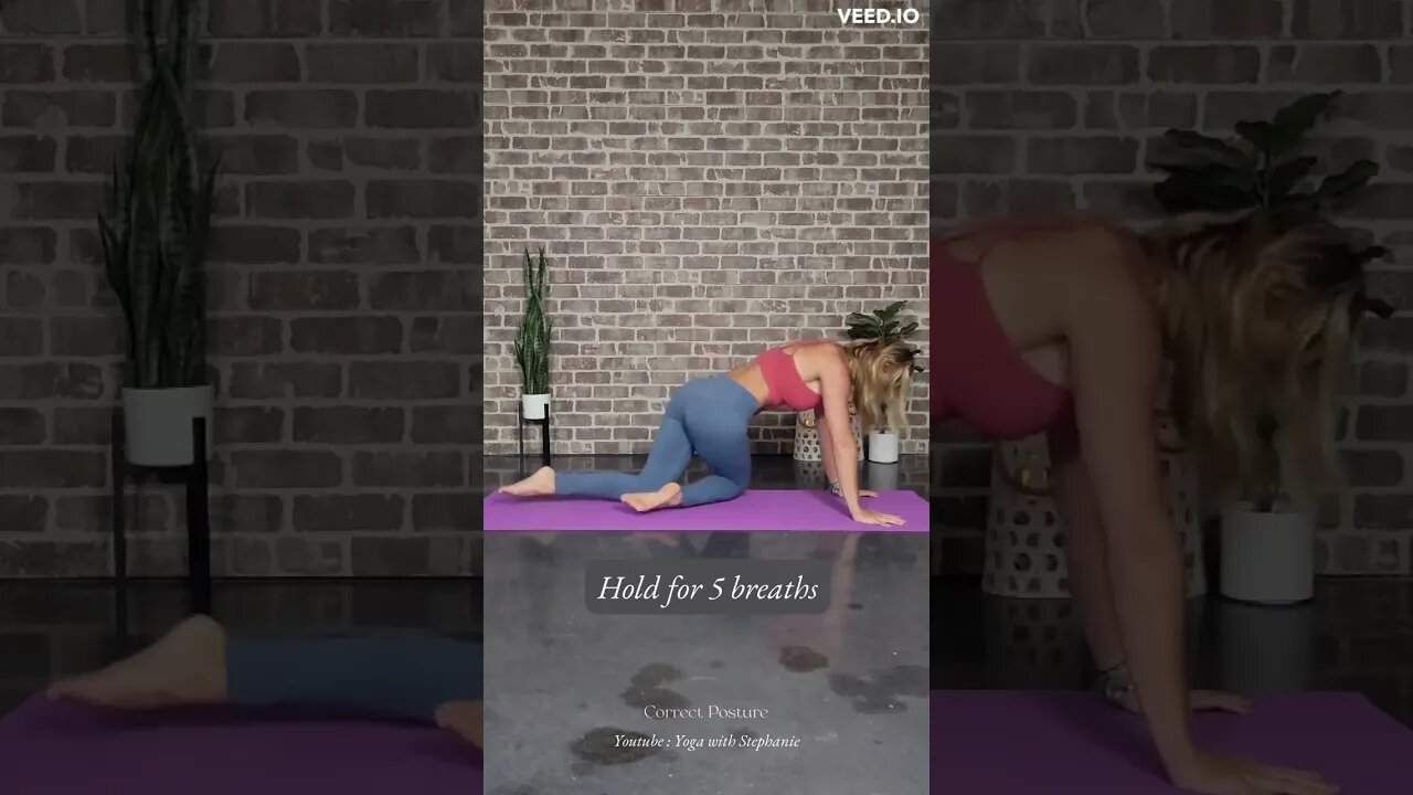 Correct Your Posture and Relieve Back Pain #yoga #posture #backpain #backpainrelief #yogaforposture