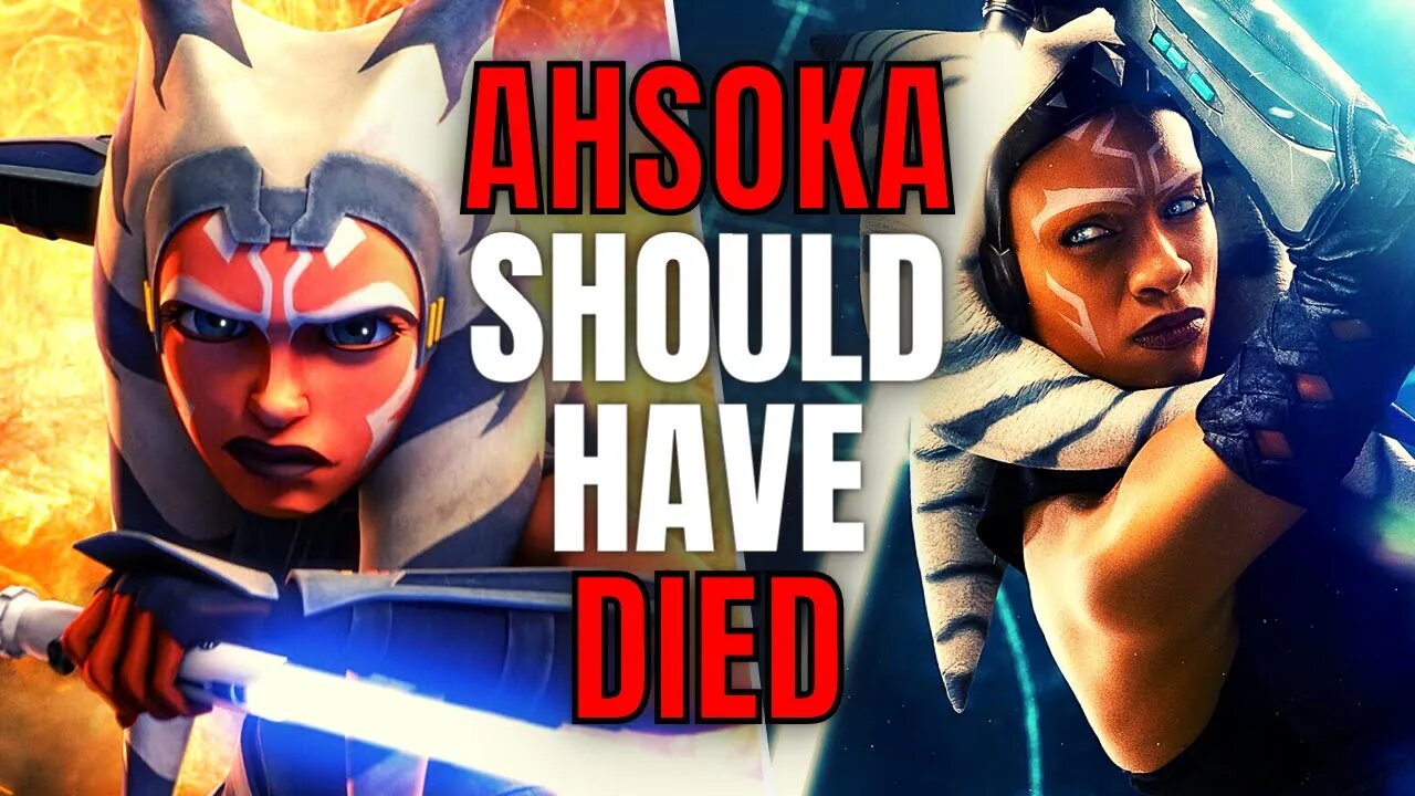 Ahsoka Should Have DIED | Disney And Dave Filoni Are DOING DAMAGE To Star Wars By Keeping Her Alive