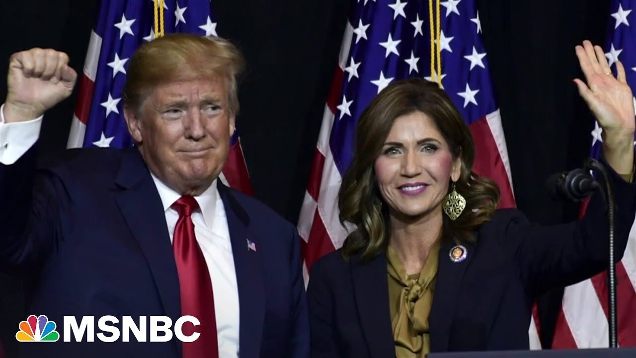 South Dakota Gov. Noem expected to endorse Trump