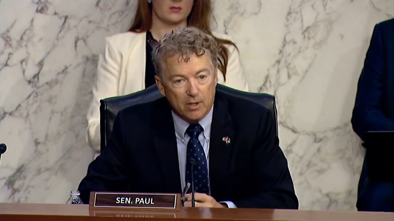 Sen Rand Paul Berates HHS Sec Becerra For Ignoring Science of Natural Immunity, 30 Sep 2021