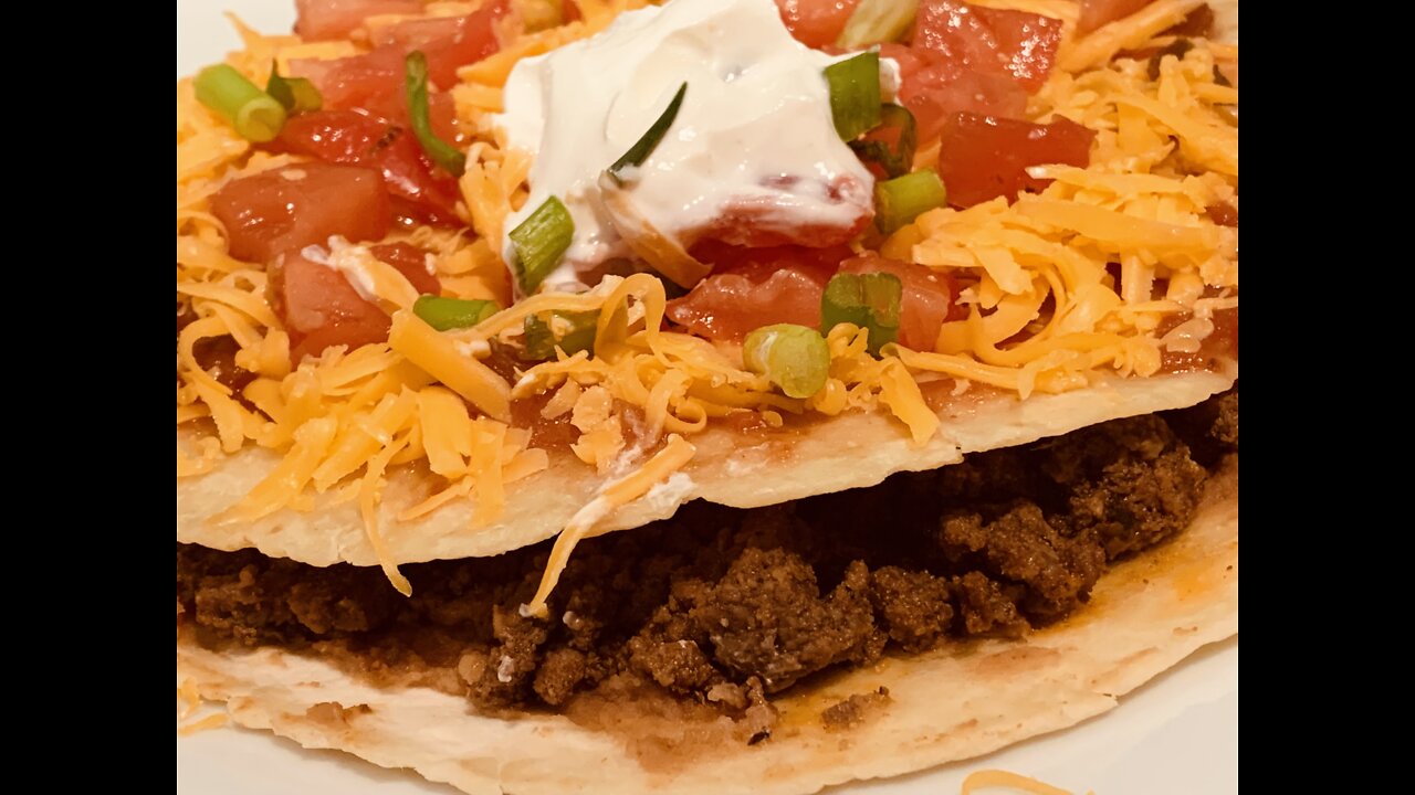 Taco Bell Pizza . Copycat