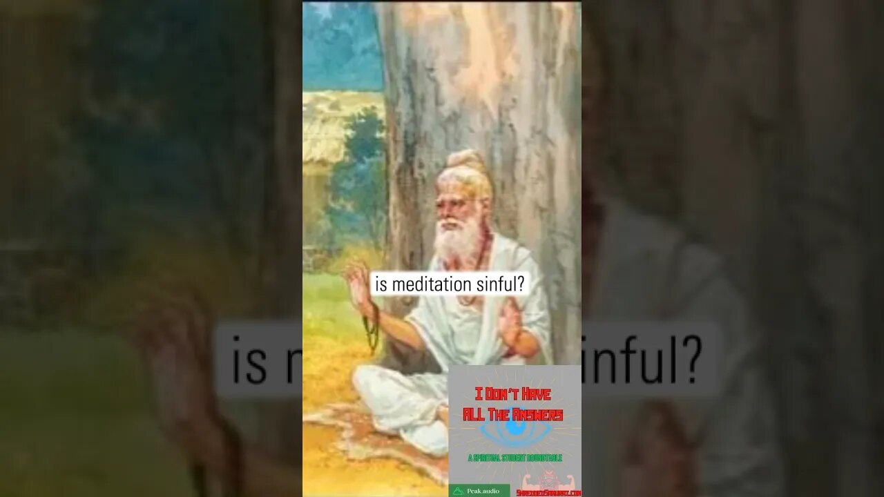 Is Meditation Sinful? -⚔️ #meditation #christainity #martialarts #mindful #spirit