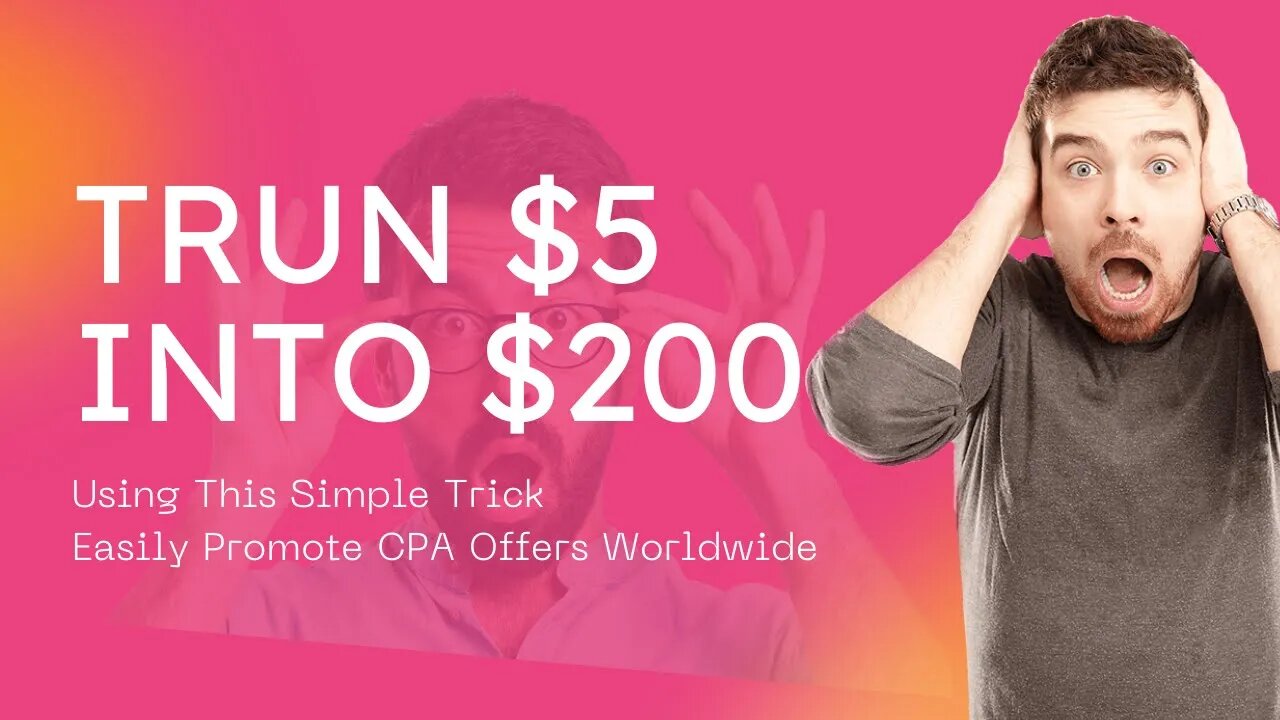 Turn $7 Into $200 Using Simple Trick, CPA Marketing, Promote CPA Offers, CPAGrip