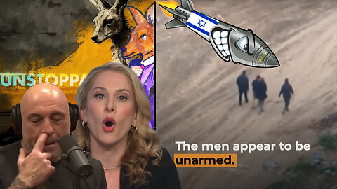 Joe Rogan and Hooknose publicly lie about Israel again