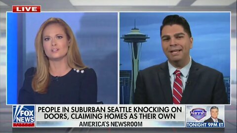 Extremist squatters near Seattle.