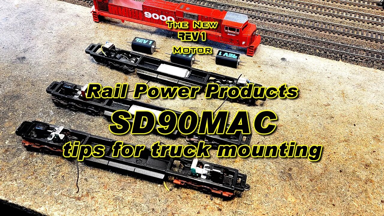 Rail Power Products SD90MAC frame assembly tips