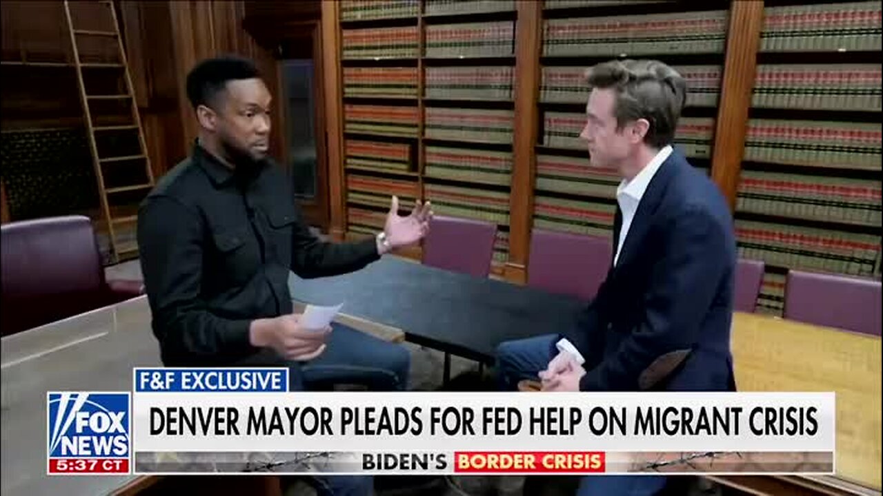 Dem Denver Mayor on Migrant Crisis: ‘Every Hotel Room We Have in the City of Denver Is Full’