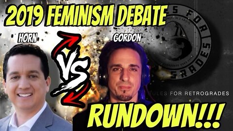 Rundown of My 2019 Feminism Debate w/ Trent Horn @Trenthorn