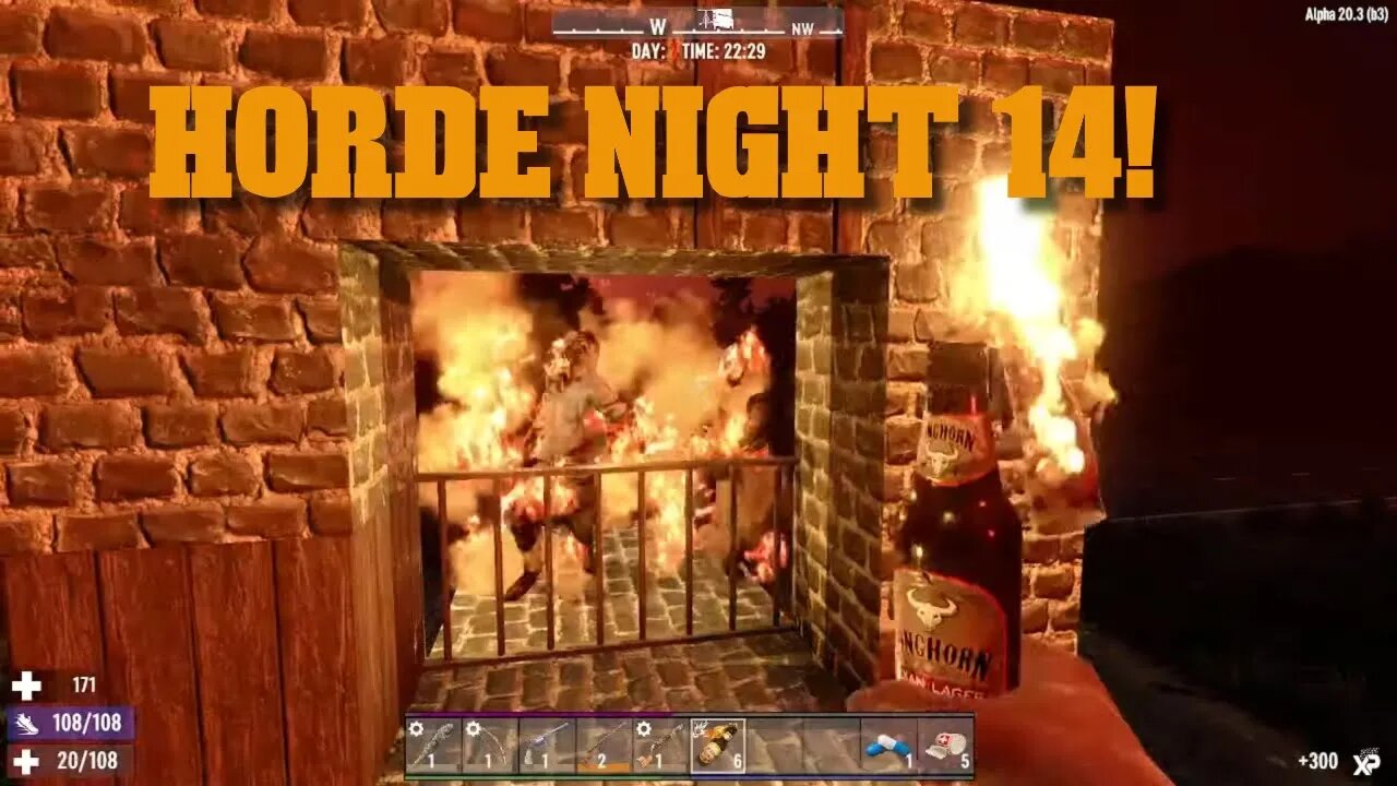 7 Days to Die Week 2 Horde!