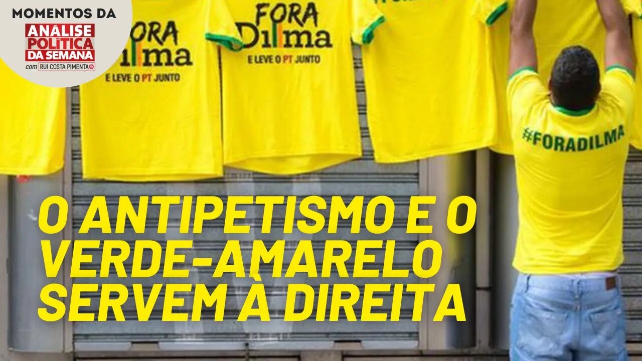 O movimento antipetista e verde e amarelo são os dois inimigos da mobilização | Momentos