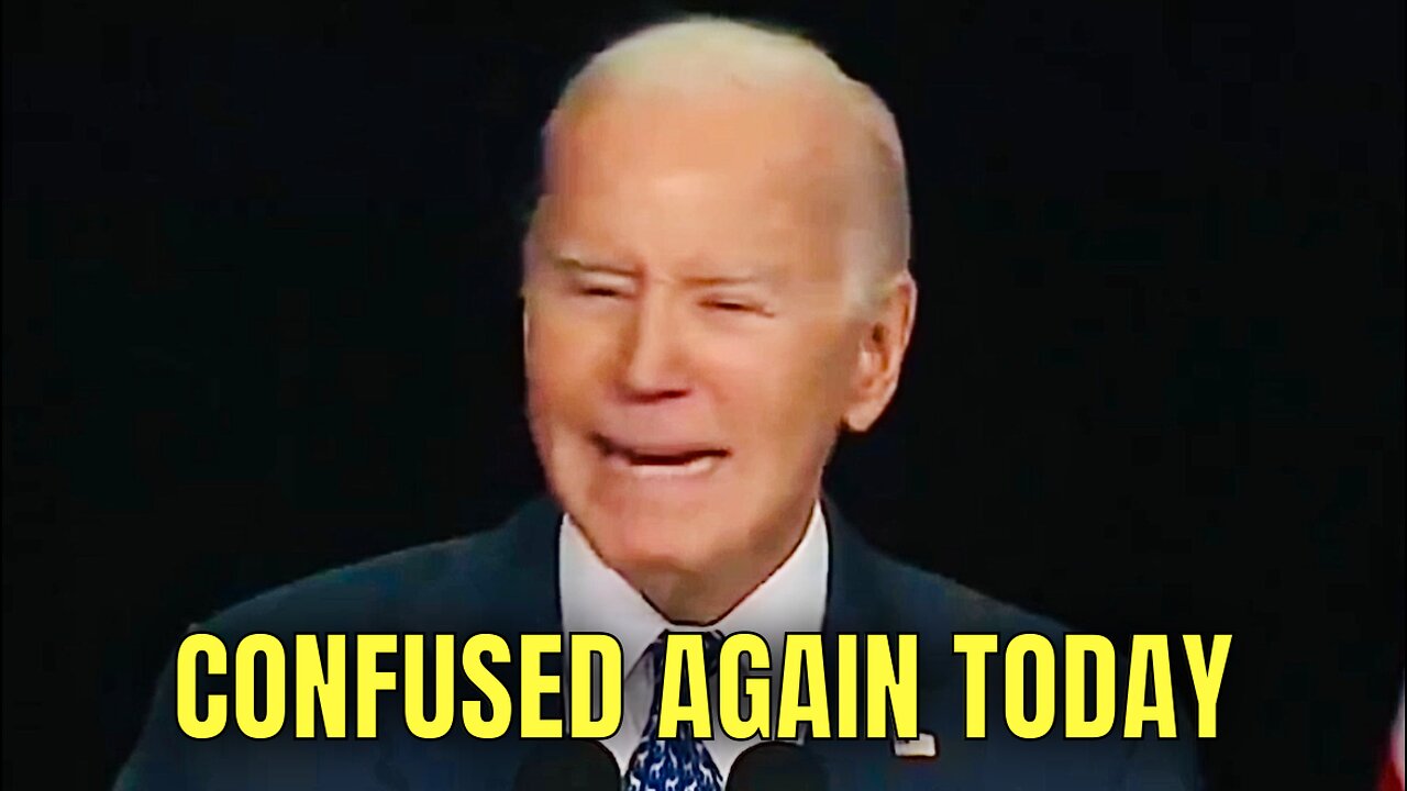 Joe Biden was a MESS again today during his speech 🤦♂️