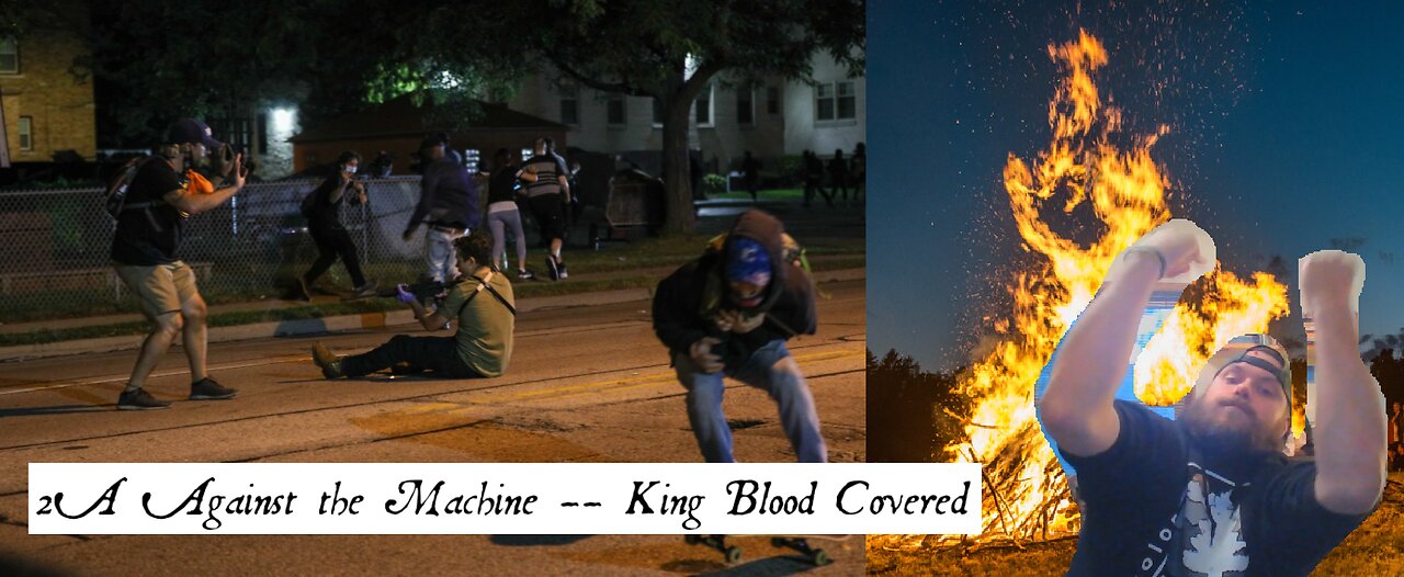 2A Against the Machine -- king blood covered | Rittenhouse Special | vocal practice growl demo