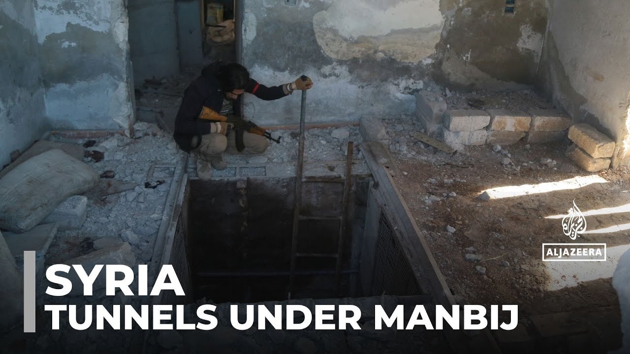 Tunnels under Manbij: Network of routes found below the city