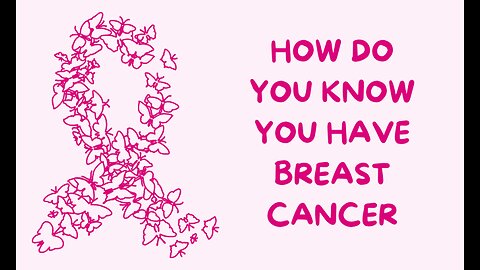 How did Sarah know she had breast cancer | The most important signs
