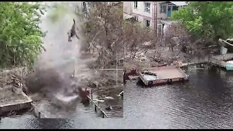 Russian evac op - doesn't go according to the plan ( raw war footage)