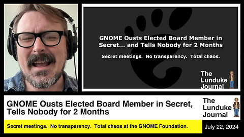 GNOME Ousts Elected Board Member in Secret, Tells Nobody for 2 Months