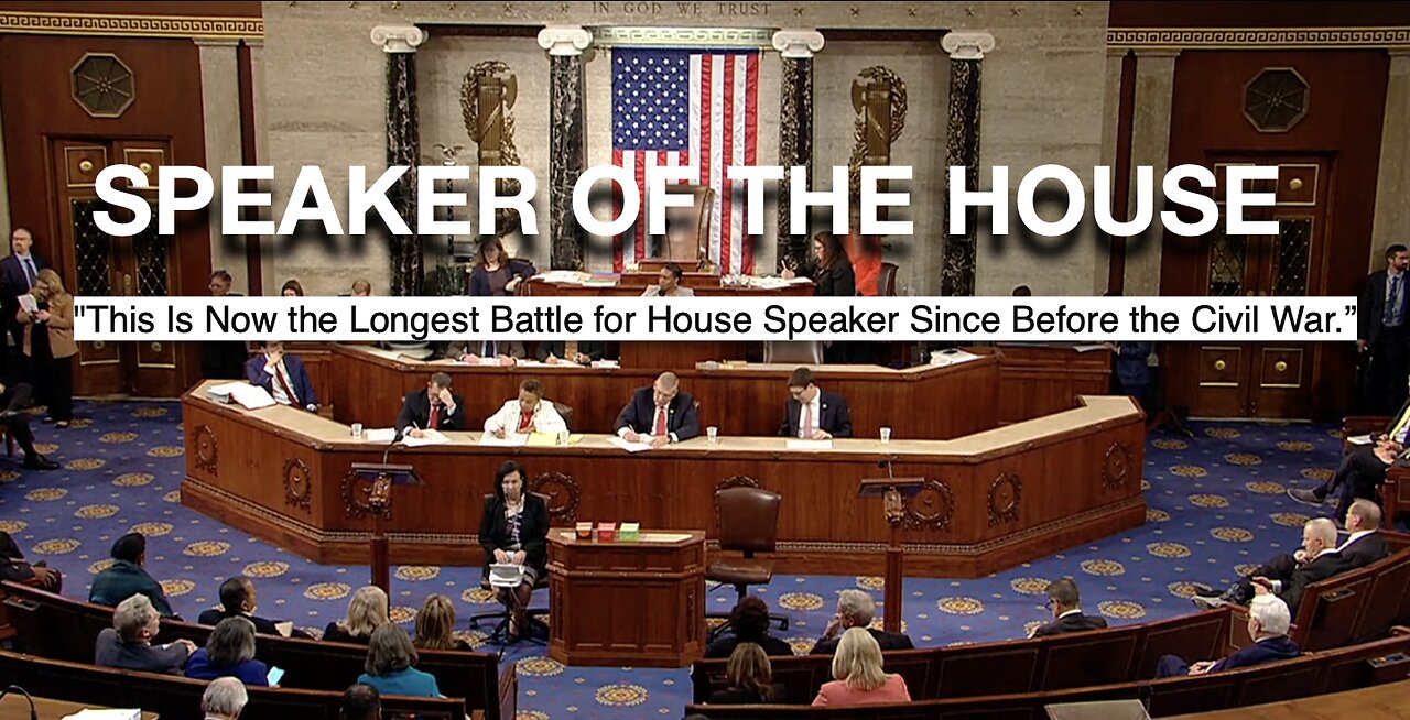 SPEAKER OF THE HOUSE | Longest Battle Since Before The Civil War